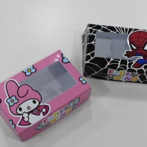 imprimibles cajitas con visor + molde editable